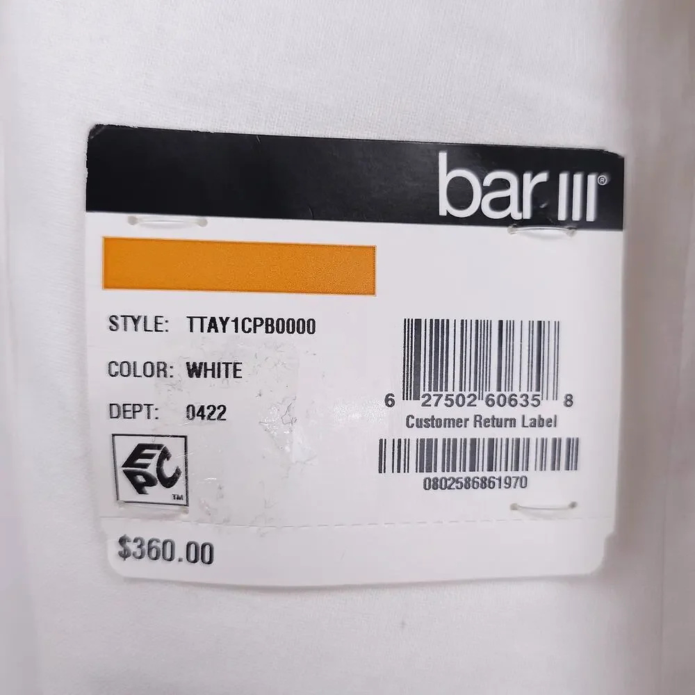 Bar III color white